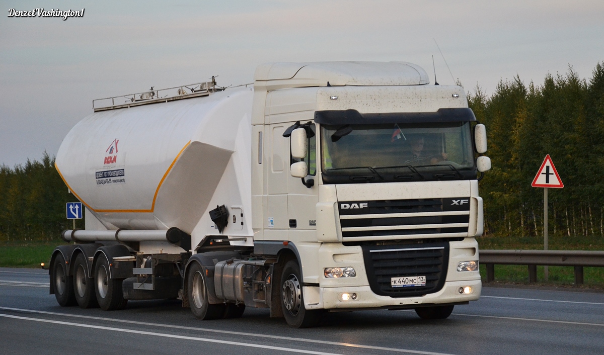 Мордовия, № К 440 МС 13 — DAF XF105 FT