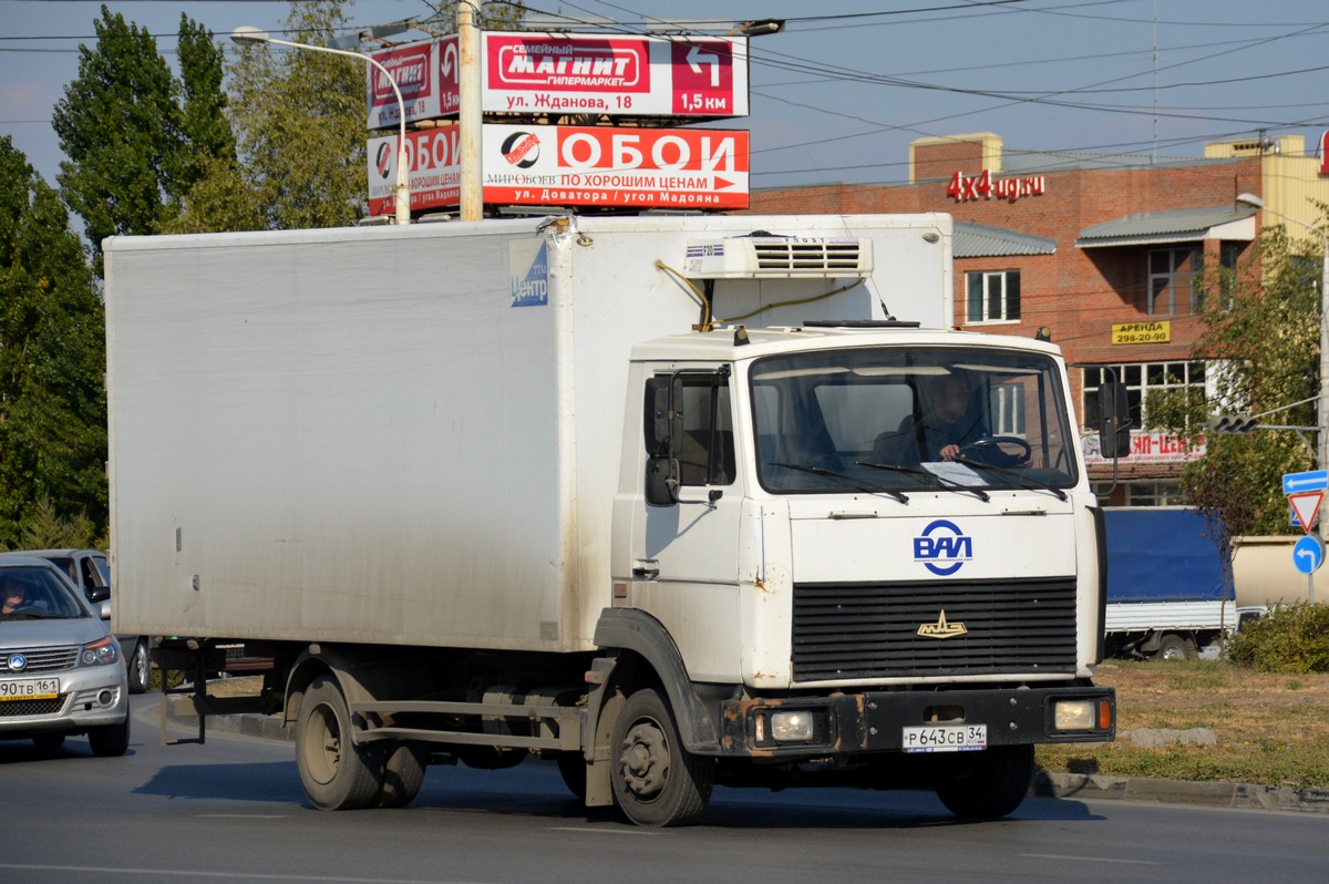 Волгоградская область, № Р 643 СВ 34 — МАЗ-437043 "Зубрёнок"