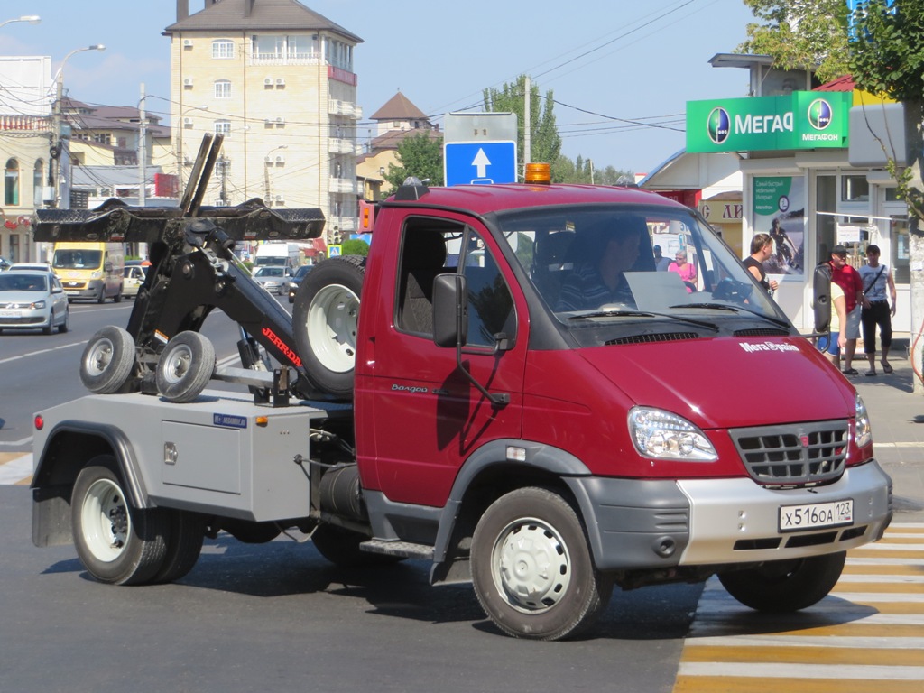 Краснодарский край, № Х 516 ОА 123 — ГАЗ-33106 "Валдай"