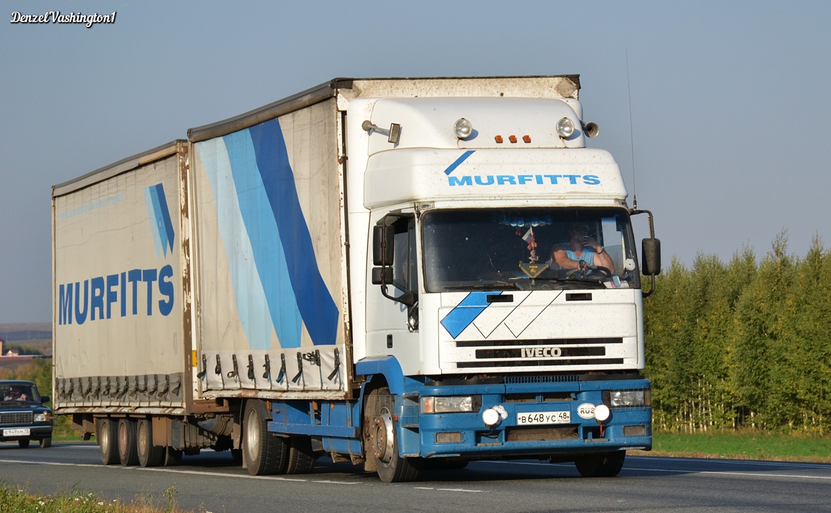 Липецкая область, № В 648 УС 48 — IVECO EuroStar