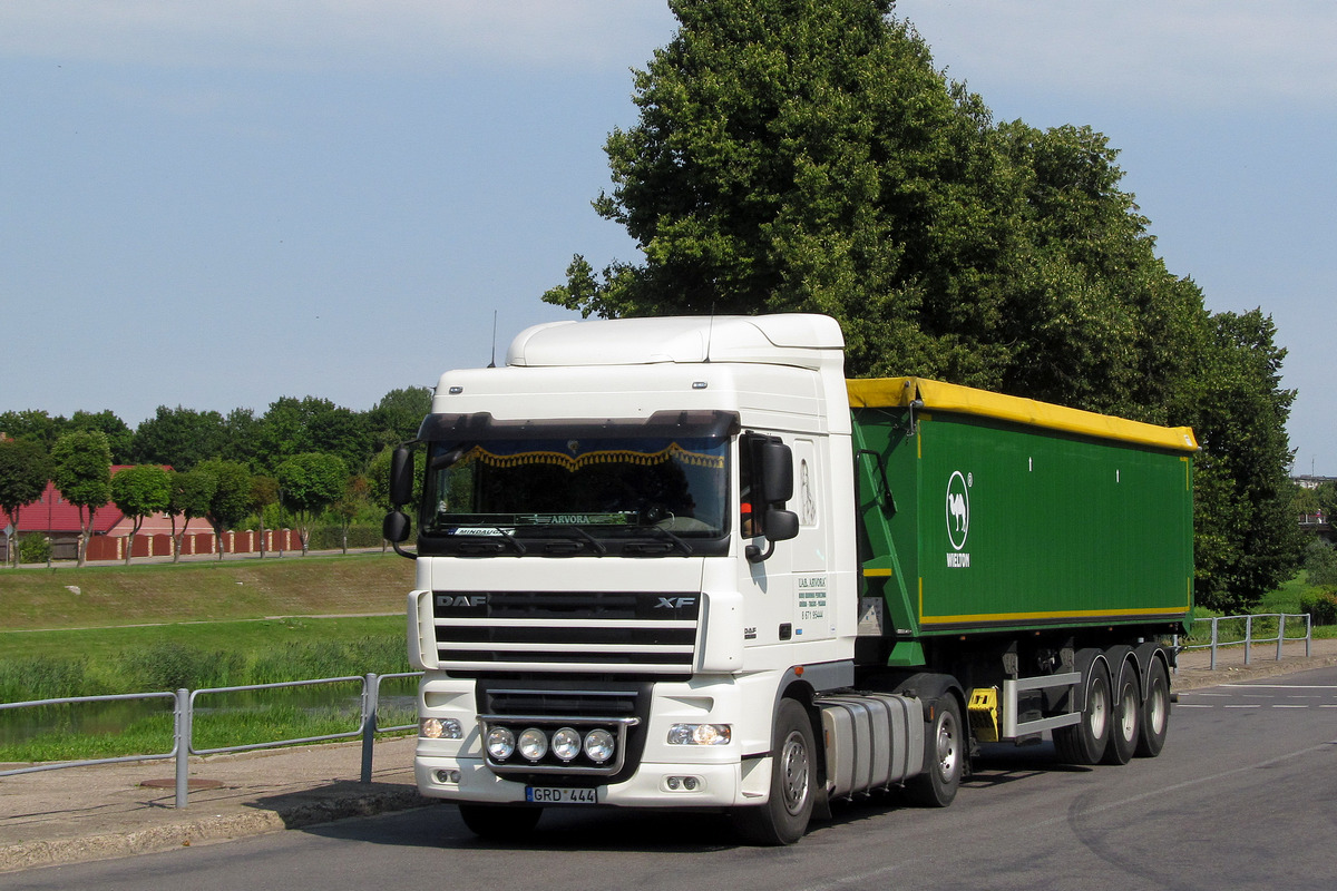 Литва, № GRD 444 — DAF XF105 FT