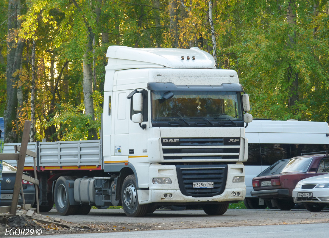 Самарская область, № Р 328 ЕО 163 — DAF XF105 FT