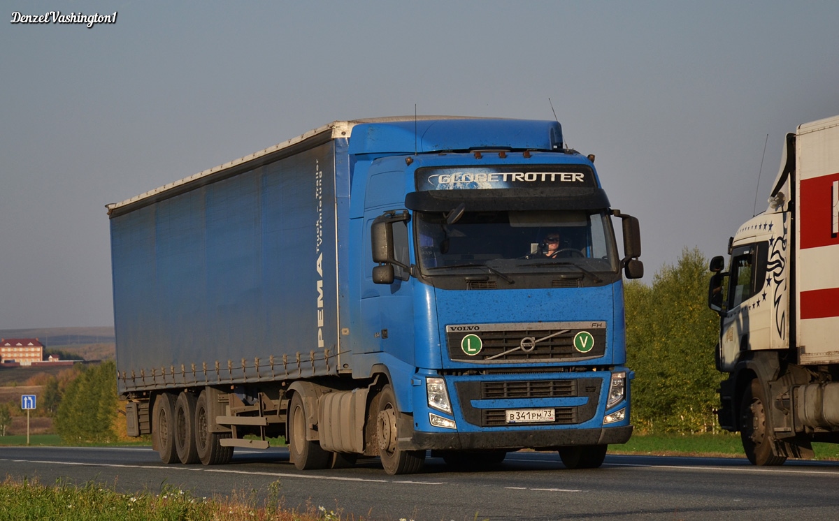 Ульяновская область, № В 341 РМ 73 — Volvo ('2008) FH.480