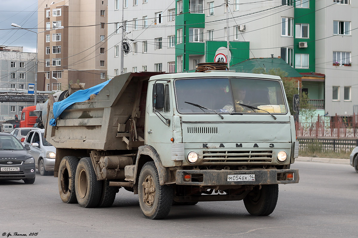 Саха (Якутия), № М 054 ЕК 14 — КамАЗ-55111 [551110]