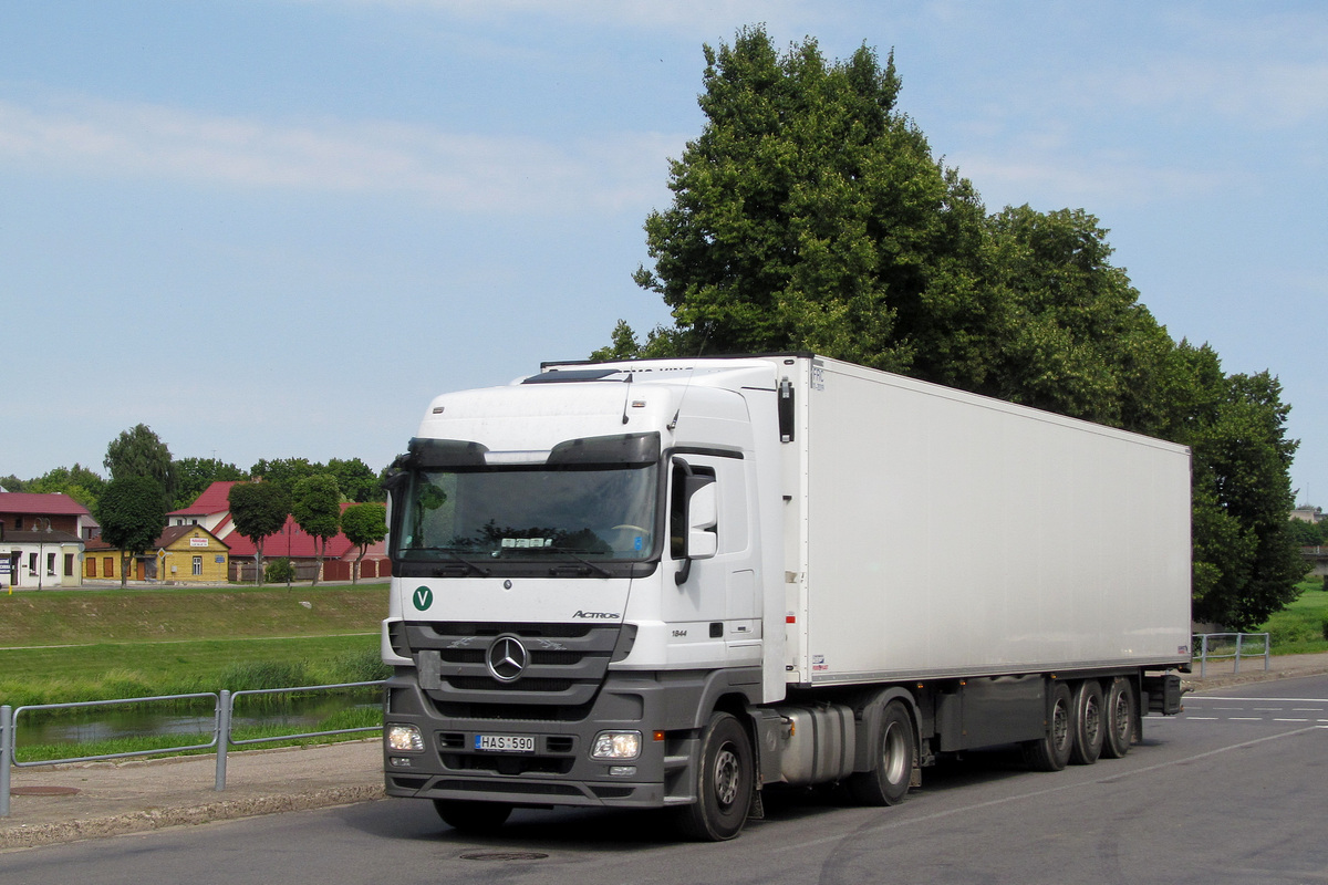 Литва, № HAS 590 — Mercedes-Benz Actros ('2009) 1844