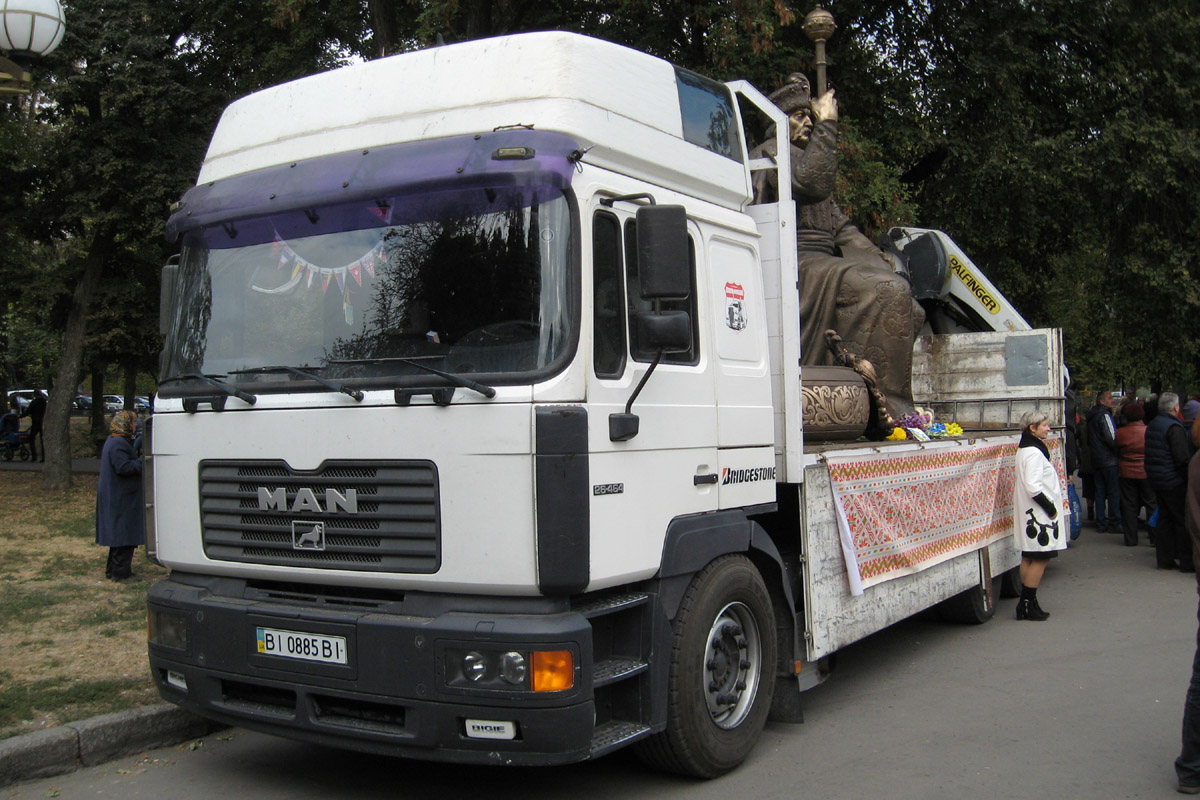 Полтавская область, № ВІ 0885 ВІ — MAN F2000 (общая модель)