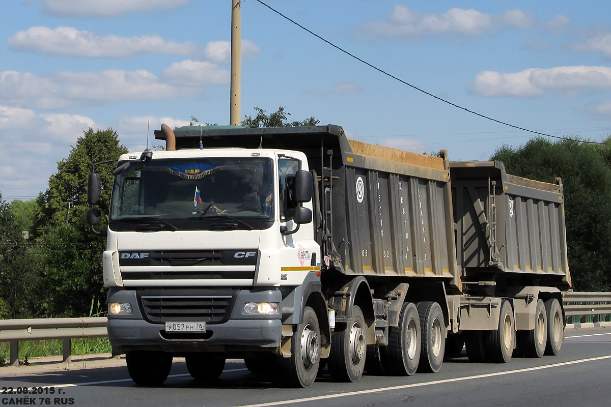 Ярославская область, № У 057 РН 76 — DAF CF85 FAD