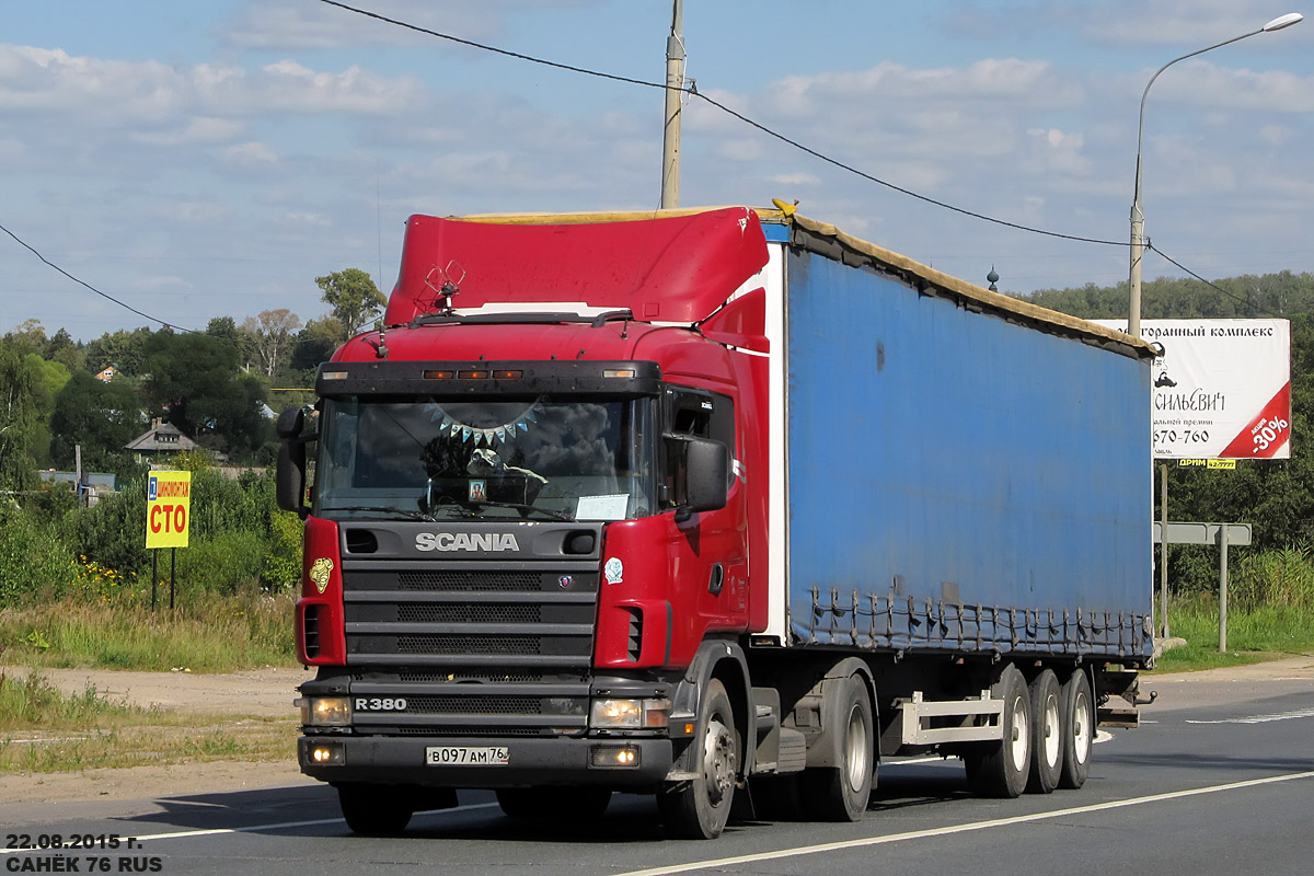 Ярославская область, № В 097 АМ 76 — Scania ('2004) R380