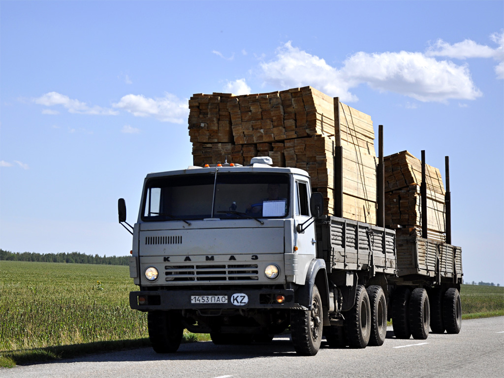 Павлодарская область, № 1453 ПАО — КамАЗ-5320