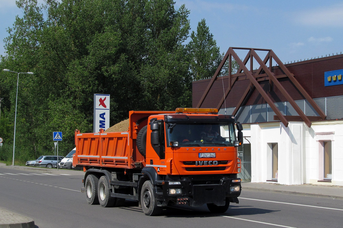 Литва, № FOU 342 — IVECO Trakker ('2007)