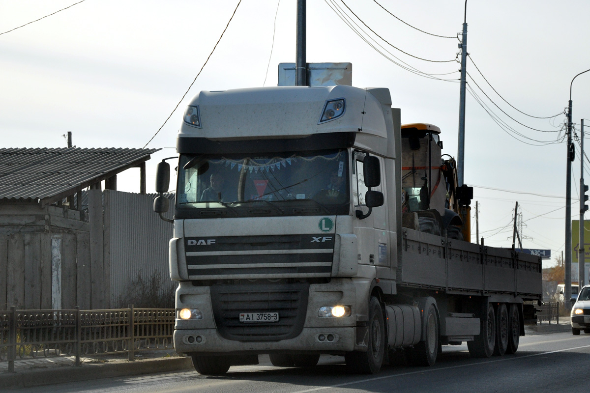 Гомельская область, № АІ 3758-3 — DAF XF105 FT