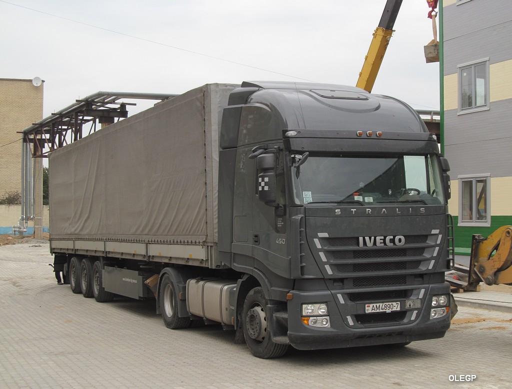 Минск, № АМ 4890-7 — IVECO Stralis ('2007) 450