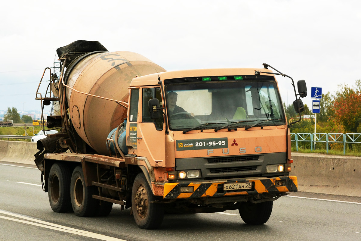 Пермский край, № Х 621 АН 59 — Mitsubishi Fuso (общая модель)