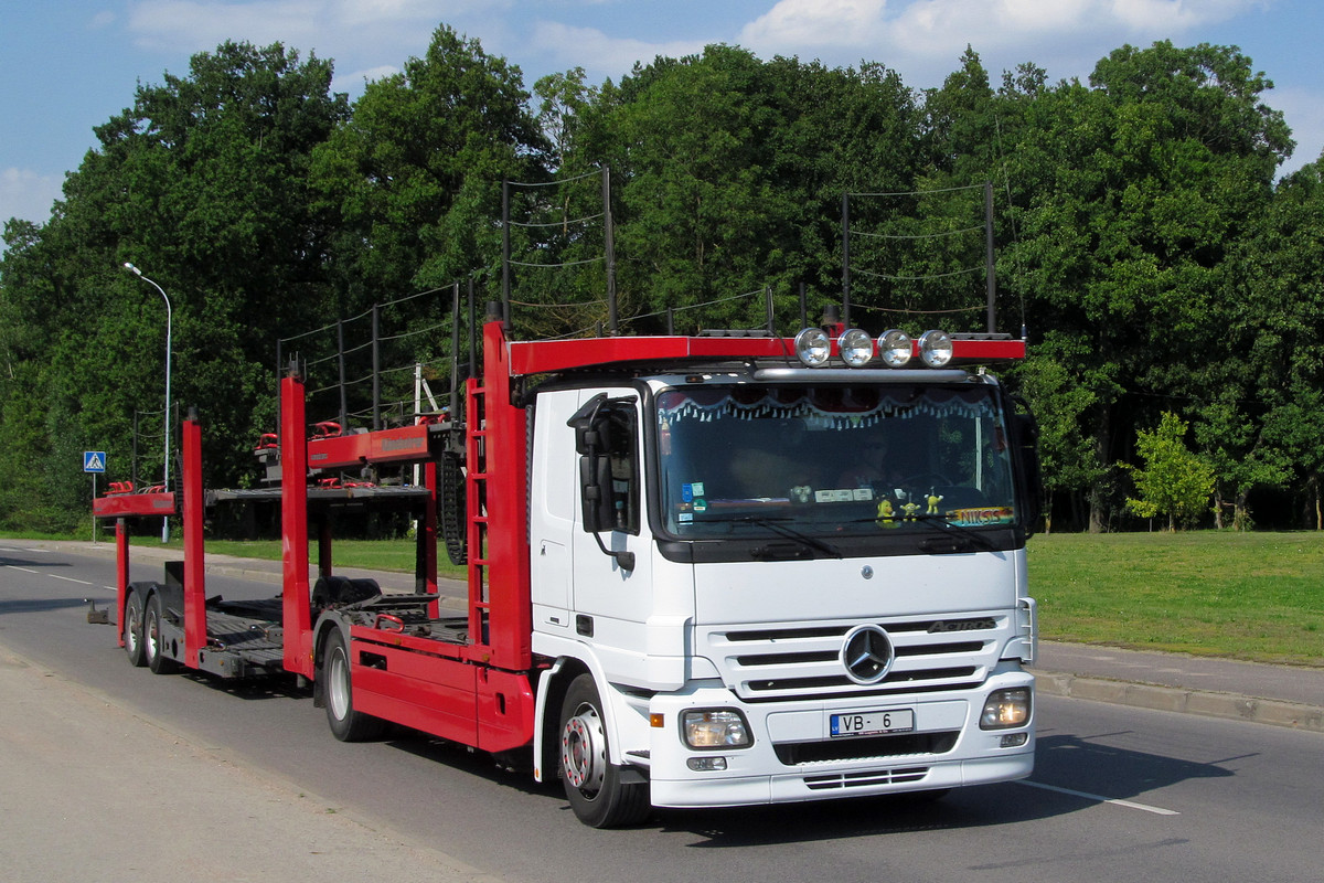 Латвия, № VB-6 — Mercedes-Benz Actros ('2003) 1836