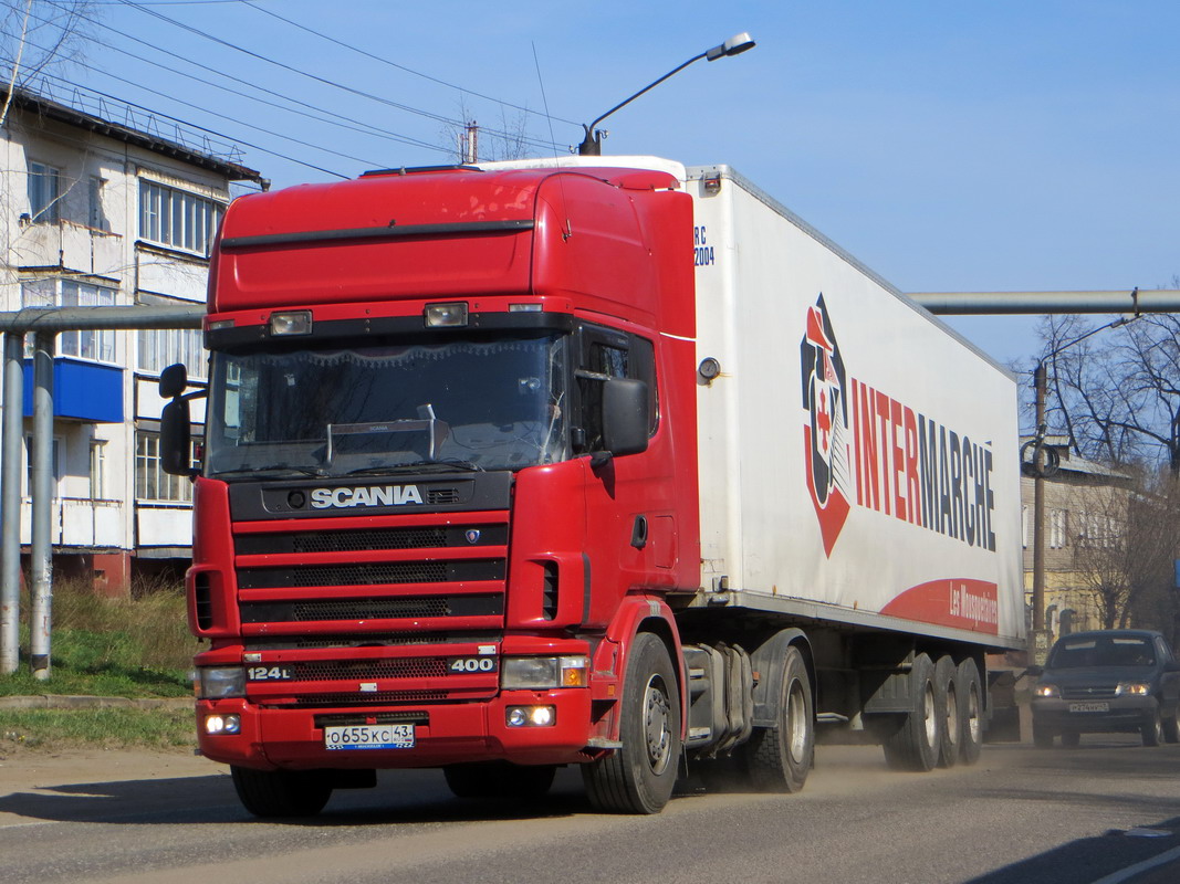 Кировская область, № О 655 КС 43 — Scania ('1996) R124L