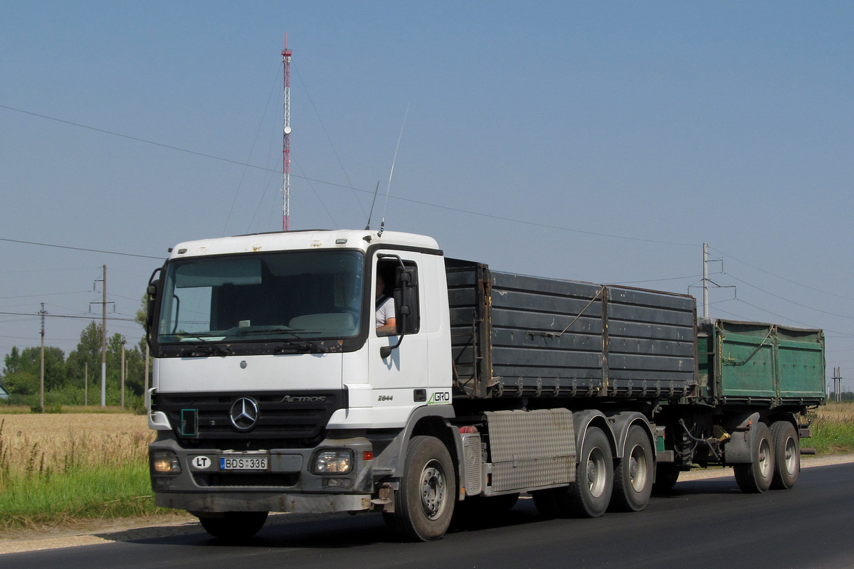 Литва, № BDS 336 — Mercedes-Benz Actros ('2003) 2644