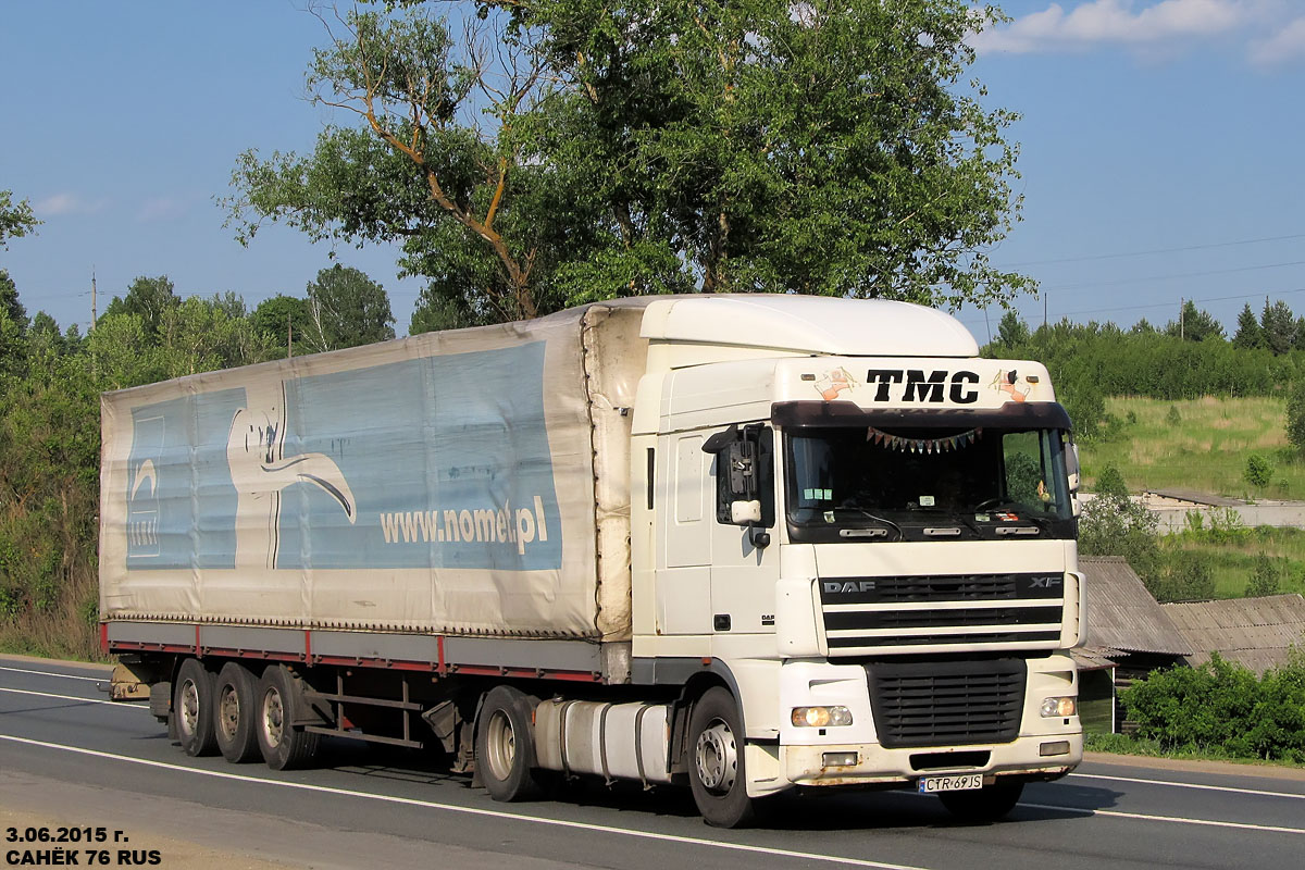 Польша, № CTR 69JS — DAF XF95 FT