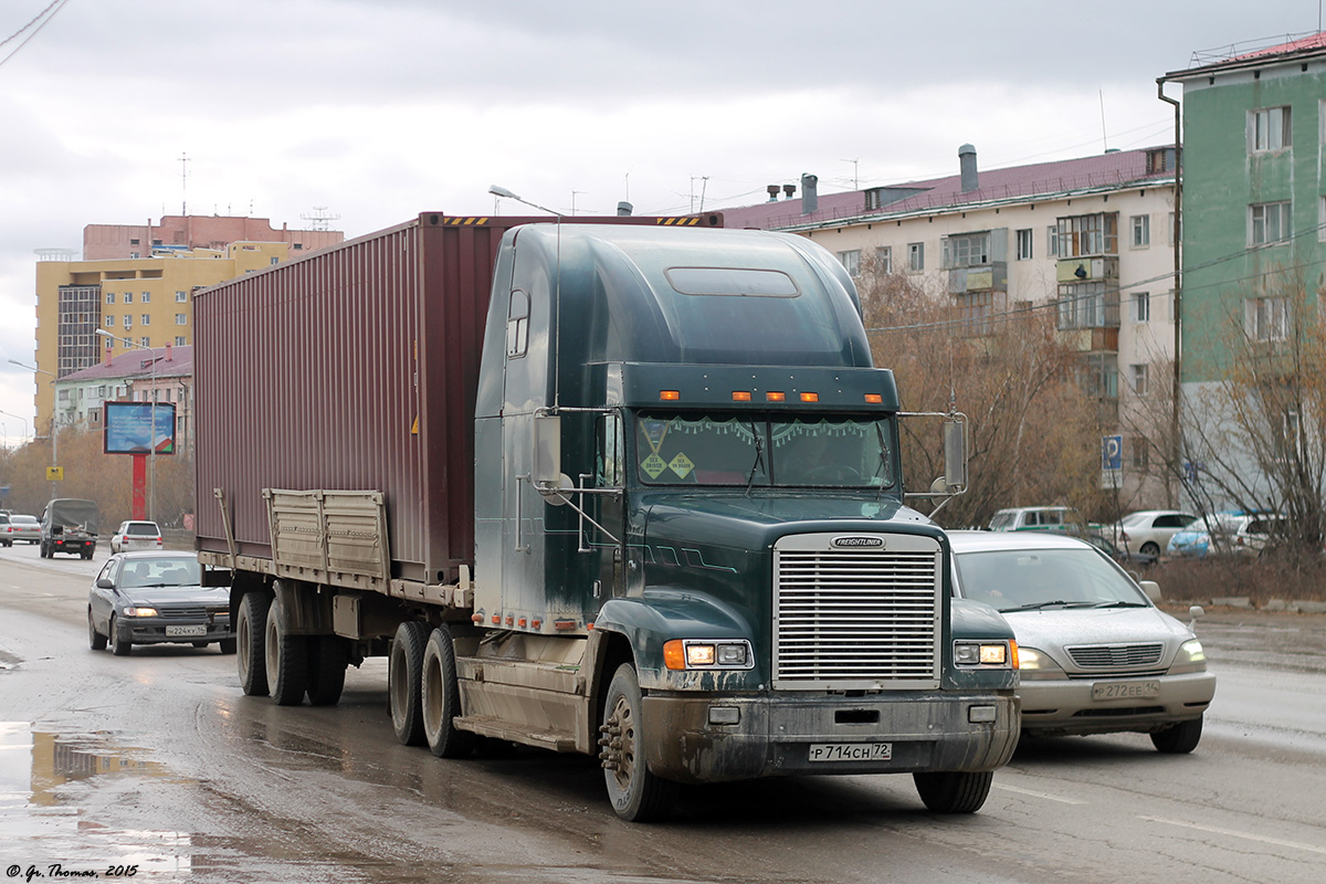 Саха (Якутия), № Р 714 СН 72 — Freightliner FLD 120