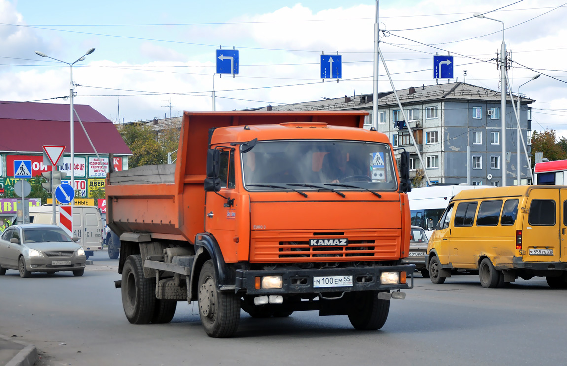 Омская область, № М 100 ЕМ 55 — КамАЗ-43255-A3