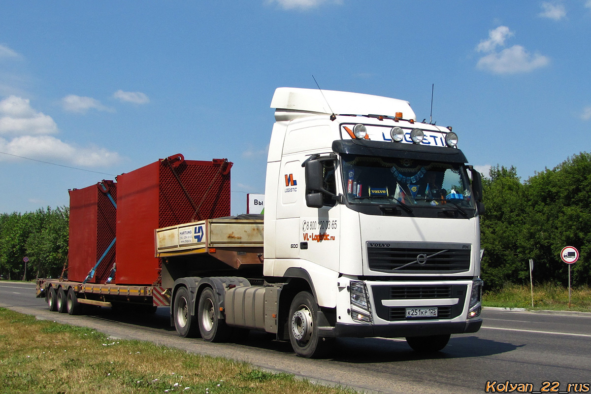 Приморский край, № К 251 КР 125 — Volvo ('2008) FH.500