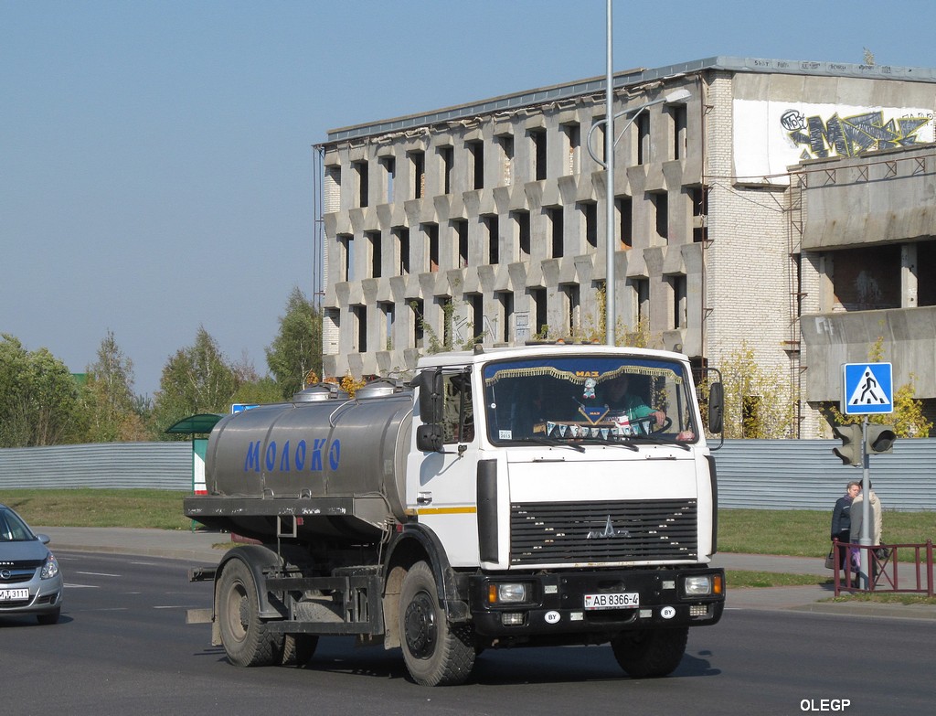 Гродненская область, № АВ 8366-4 — МАЗ-5337 (общая модель)