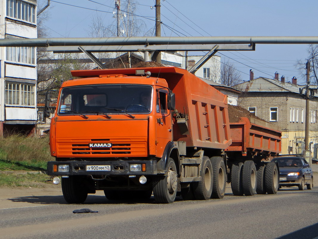 Кировская область, № У 900 ММ 43 — КамАЗ-65115 (общая модель)