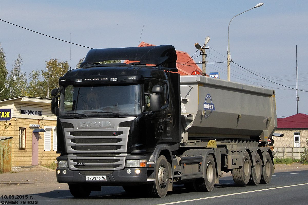 Ярославская область, № Т 901 АО 76 — Scania ('2013) G440