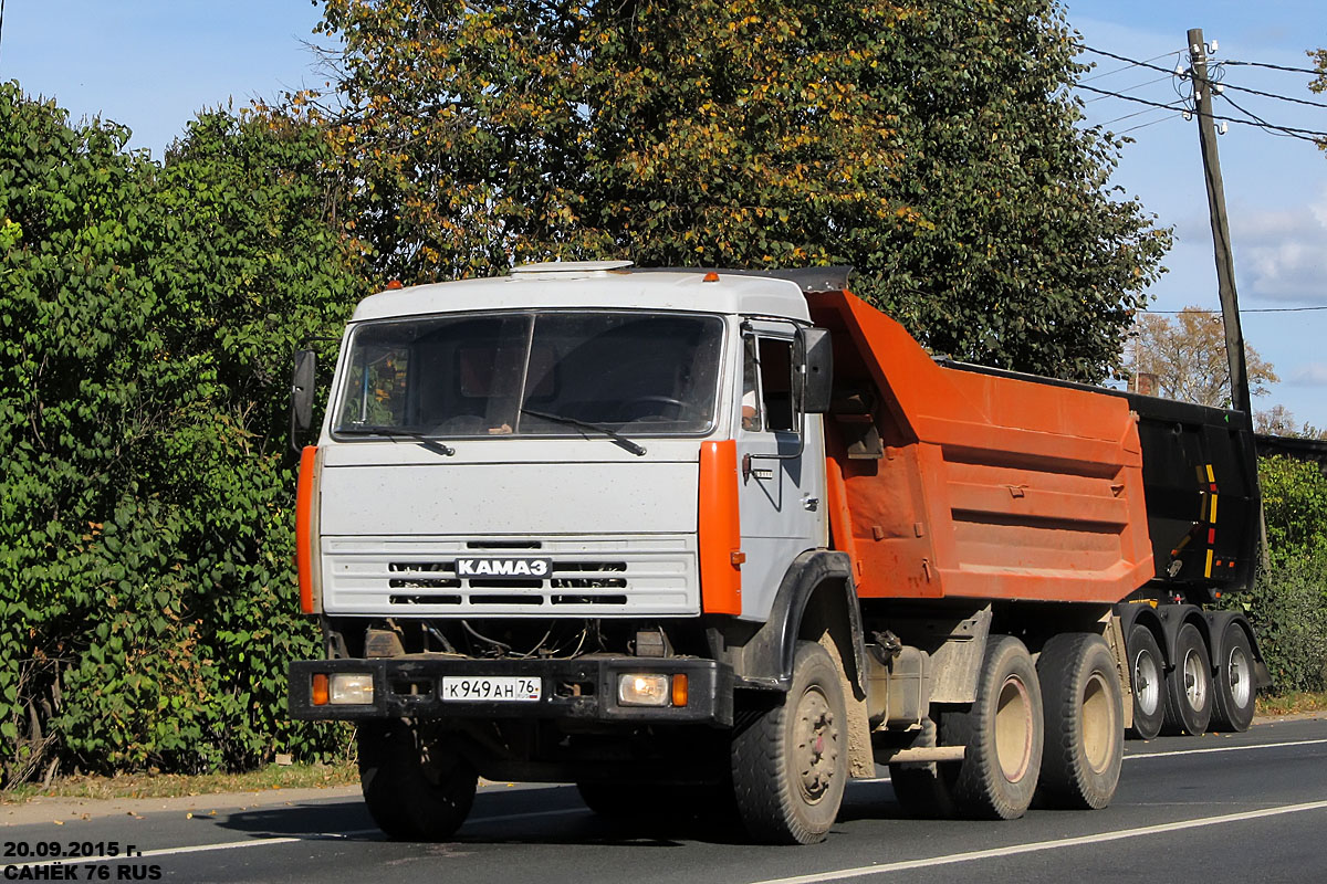 Ярославская область, № К 949 АН 76 — КамАЗ-55111-02 [55111C]