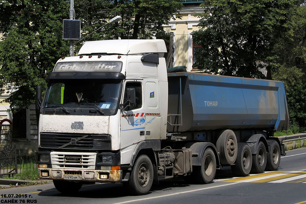 Ярославская область, № В 690 НМ 76 — Volvo ('1993) FH12.340