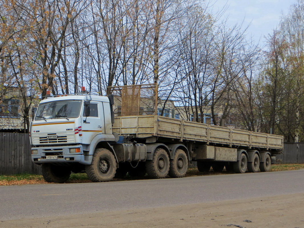 Тюменская область, № Х 938 ТВ 72 — КамАЗ-65225 [652250]