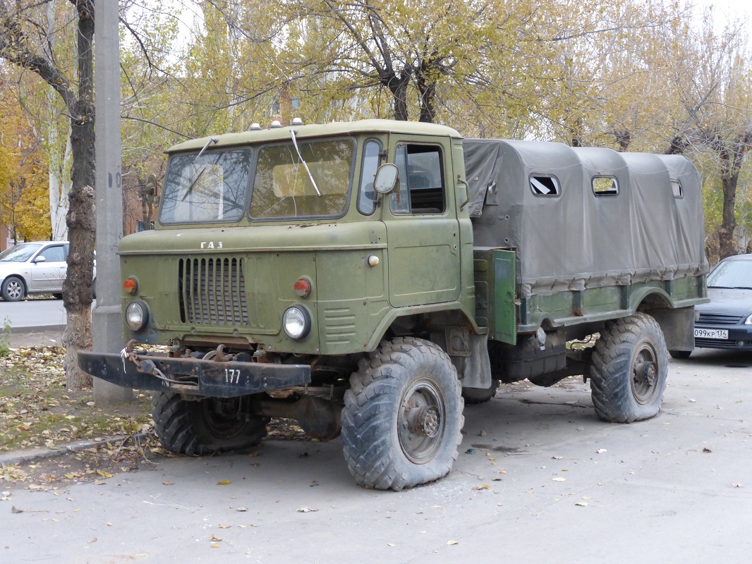 Волгоградская область, № (34) Б/Н 0010 — ГАЗ-66 (общая модель)