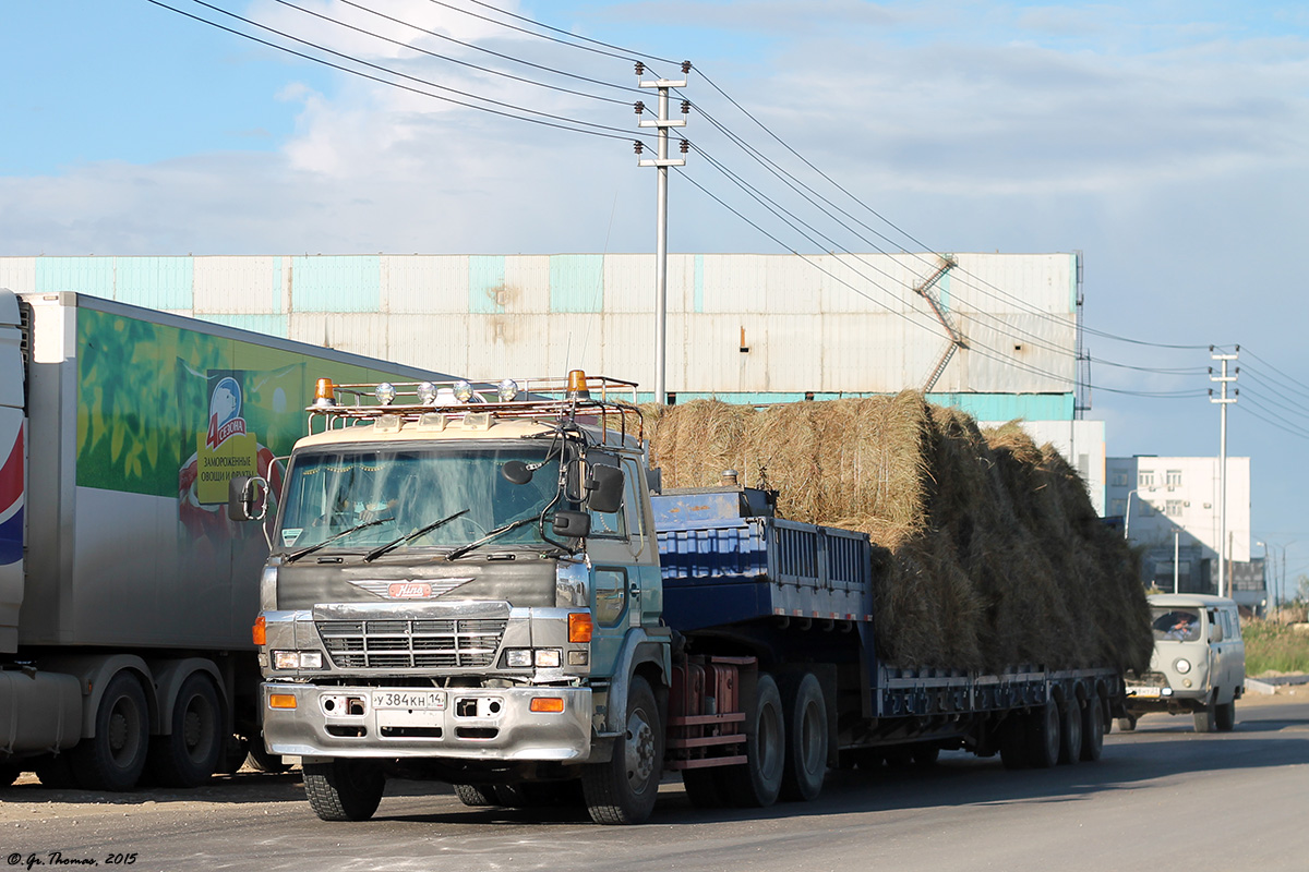 Саха (Якутия), № У 384 КН 14 — Hino (общая модель)