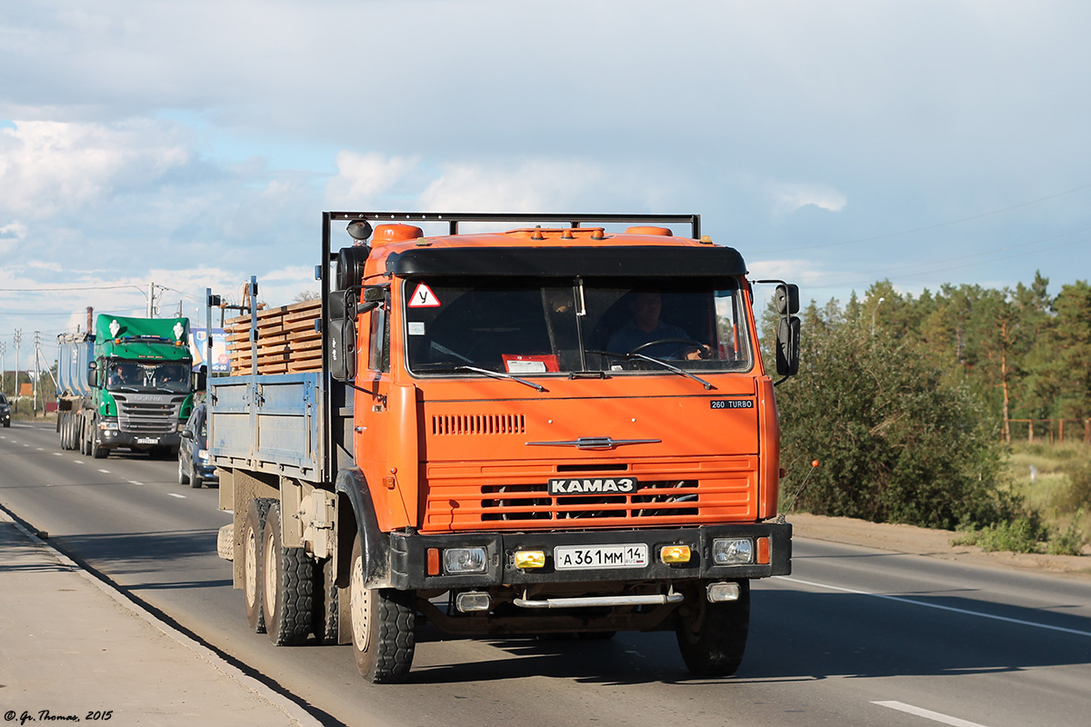 Саха (Якутия), № А 361 ММ 14 — КамАЗ-53215 (общая модель)