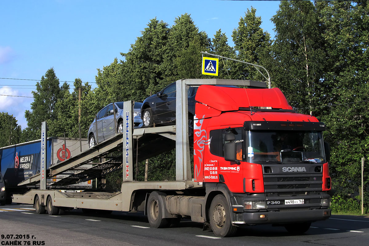 Самарская область, № Н 498 УУ 163 — Scania ('1996) P340