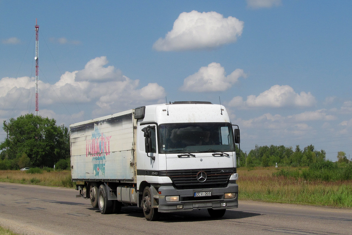 Литва, № CCV 235 — Mercedes-Benz Actros ('1997) 2543