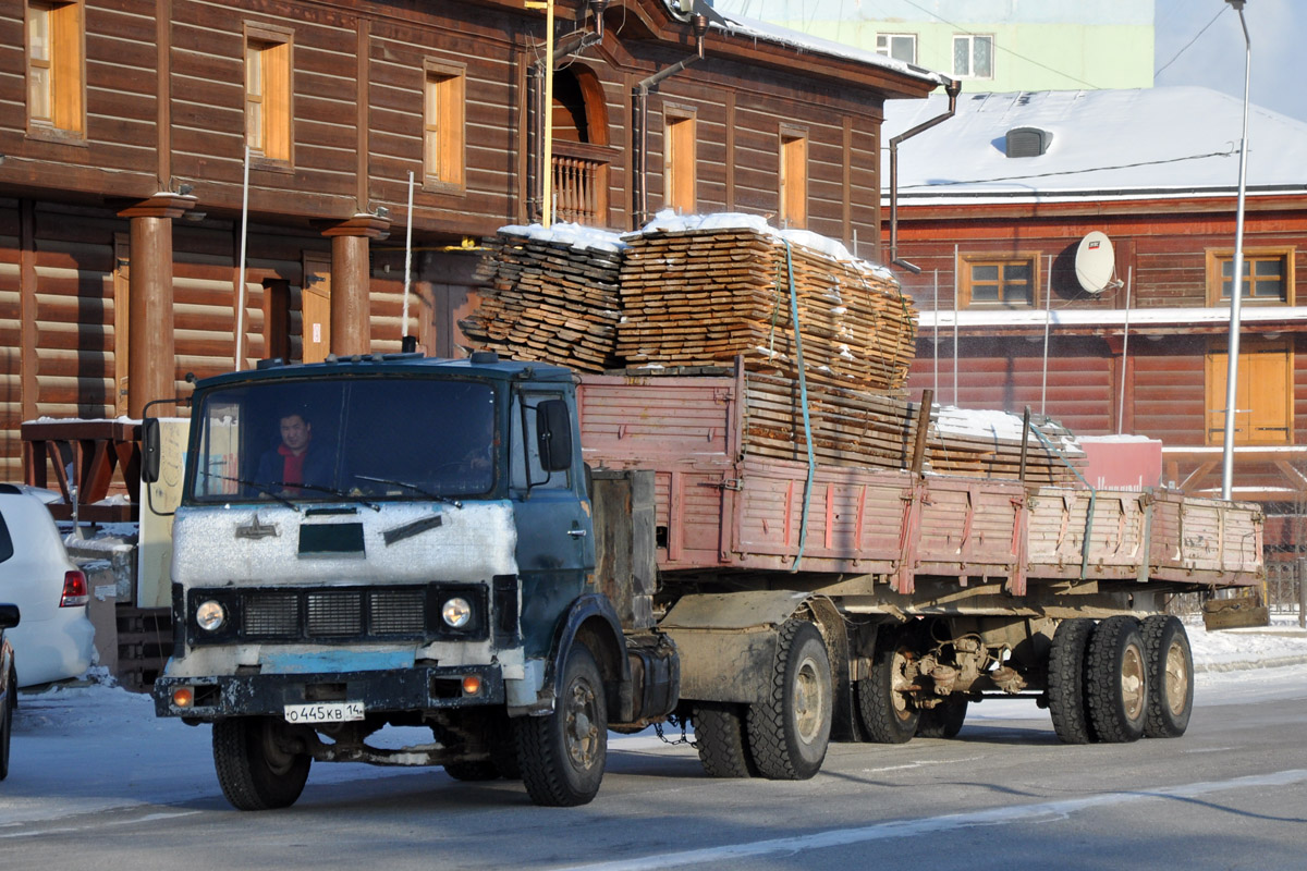 Саха (Якутия), № О 445 КВ 14 — МАЗ-5337 (общая модель)