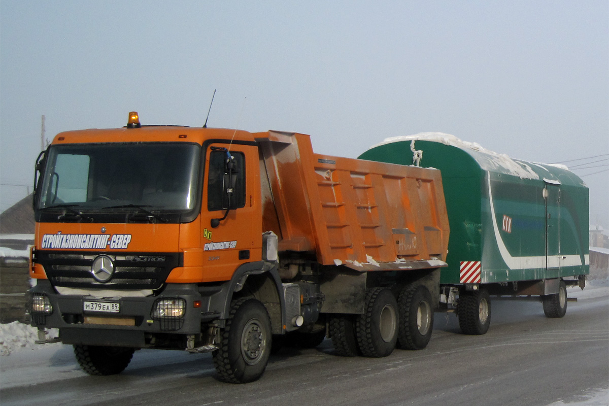 Ямало-Ненецкий автоном.округ, № М 379 ЕА 89 — Mercedes-Benz Actros ('2003) 3341