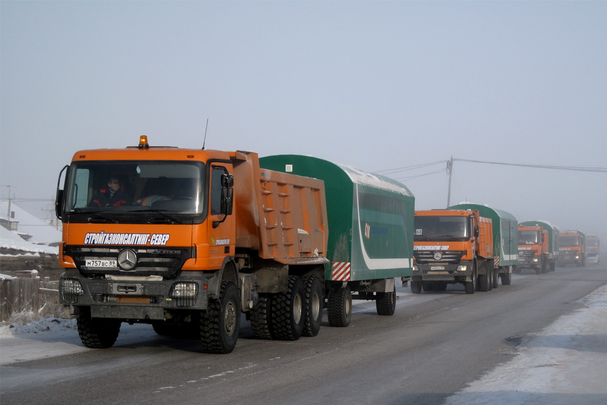 Ямало-Ненецкий автоном.округ, № М 757 ВС 89 — Mercedes-Benz Actros ('2003) 3341