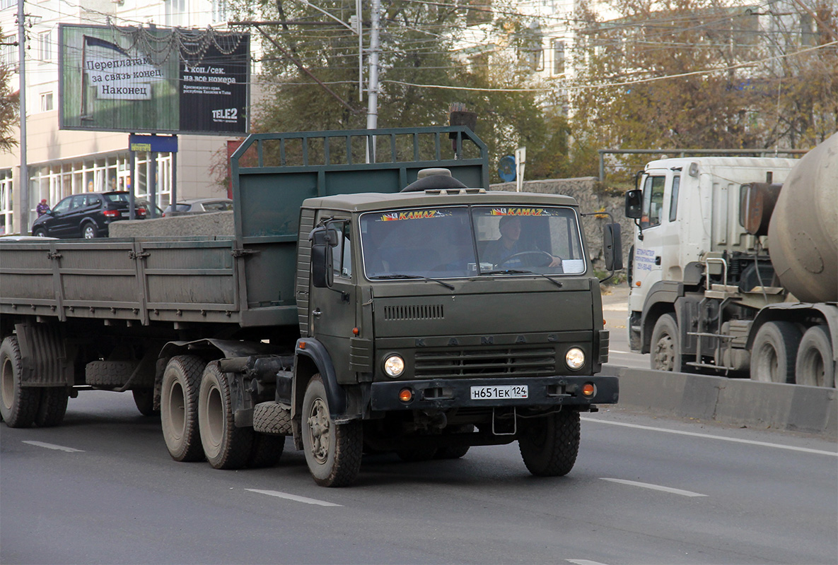 Красноярский край, № Н 651 ЕК 124 — КамАЗ-54112