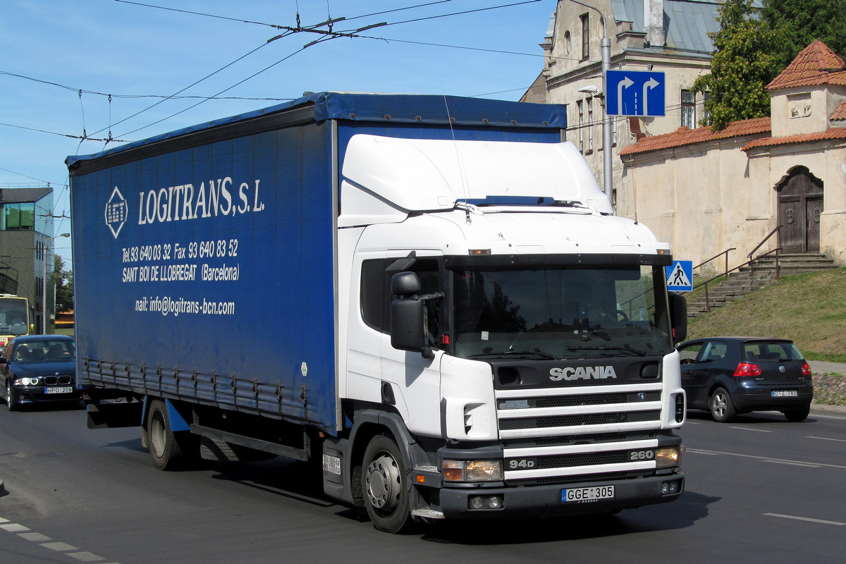 Литва, № GGE 305 — Scania ('1996) P94D