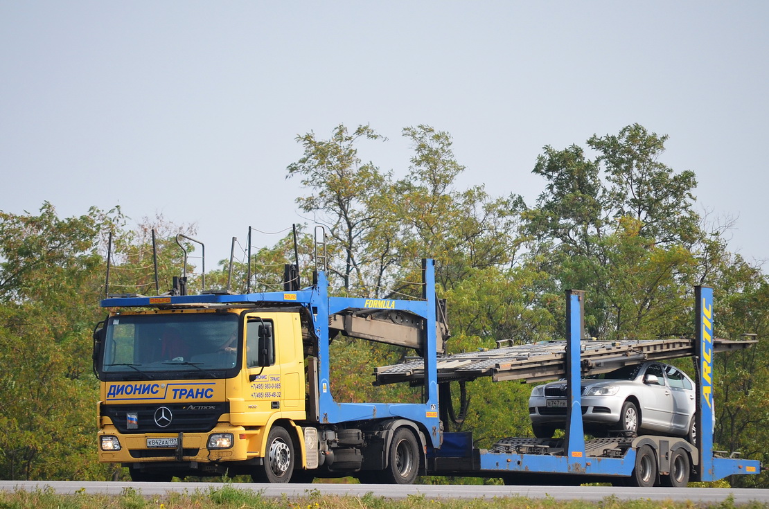 Москва, № К 842 АА 197 — Mercedes-Benz Actros ('2003) 1832