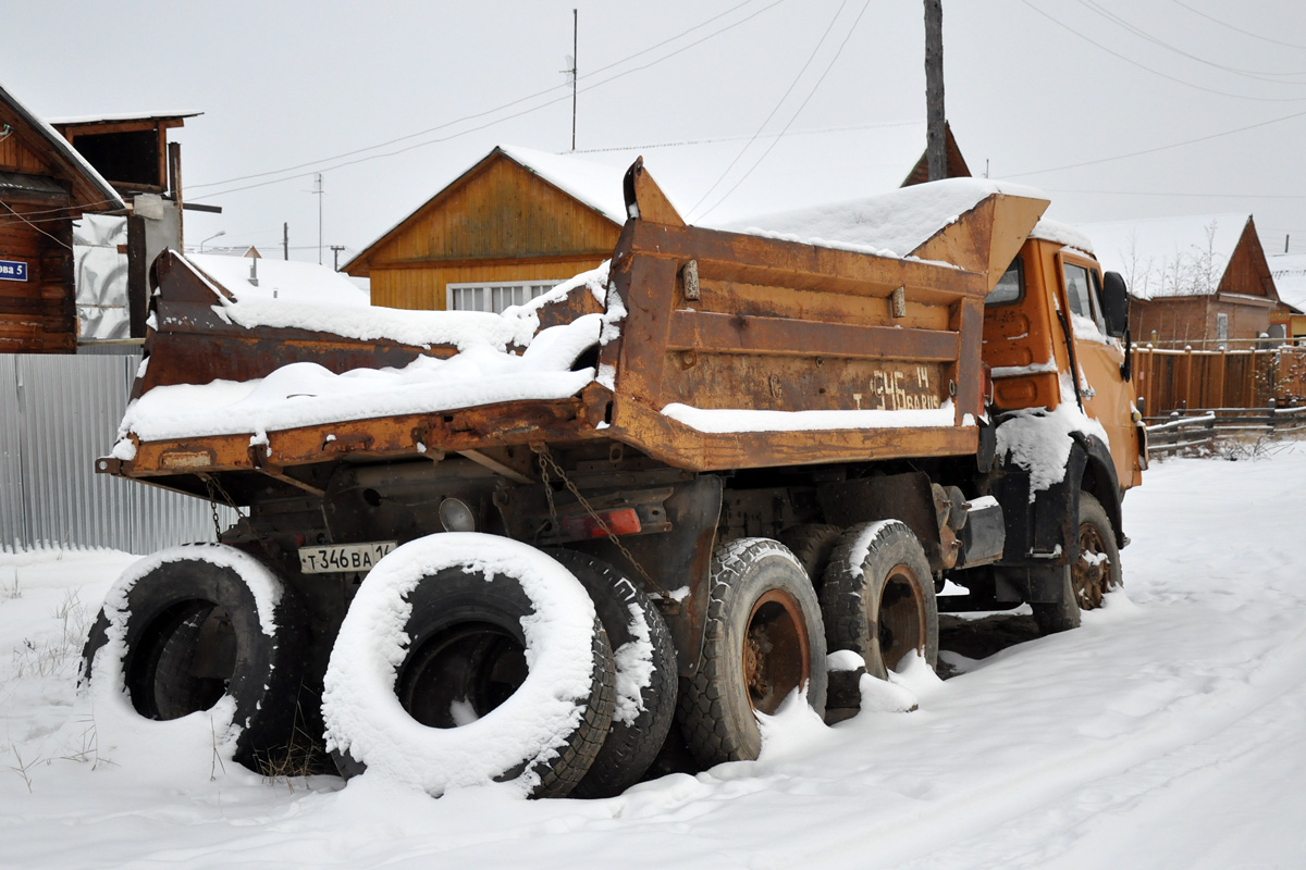 Саха (Якутия), № Т 346 ВА 14 — КамАЗ-5511