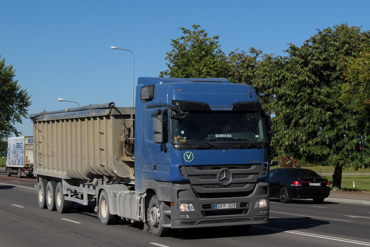 Литва, № GFF 926 — Mercedes-Benz Actros ('2009) 1844