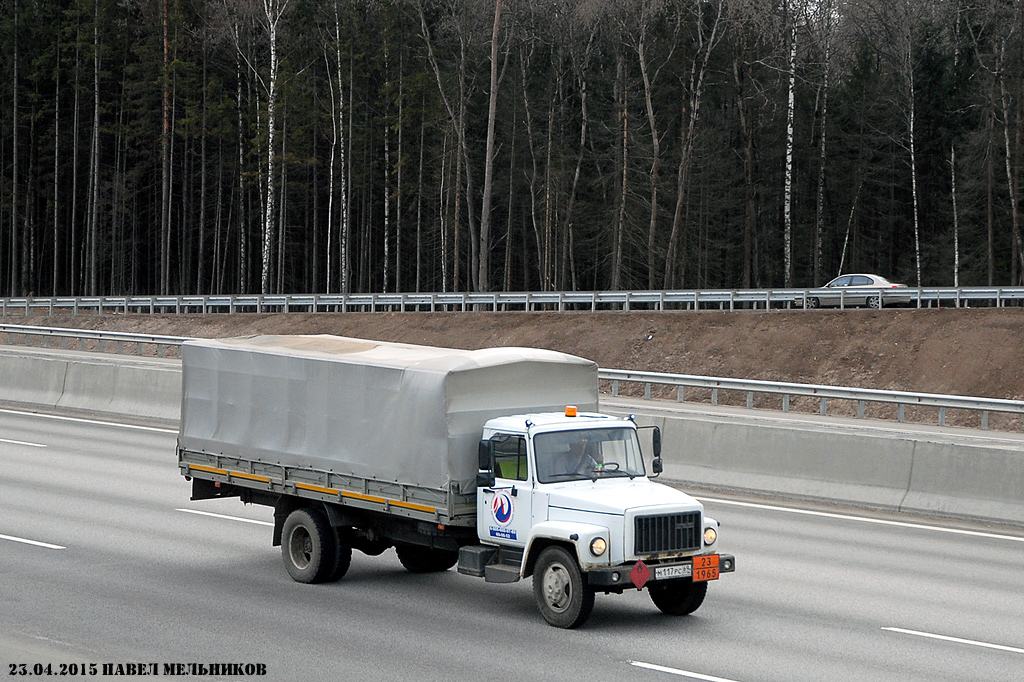 Тверская область, № М 117 РС 69 — ГАЗ-3309