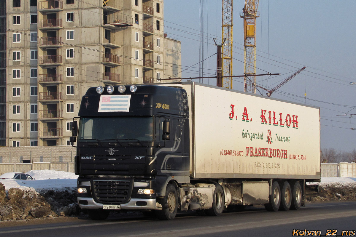 Алтайский край, № Х 230 ОУ 22 — DAF XF95 FT