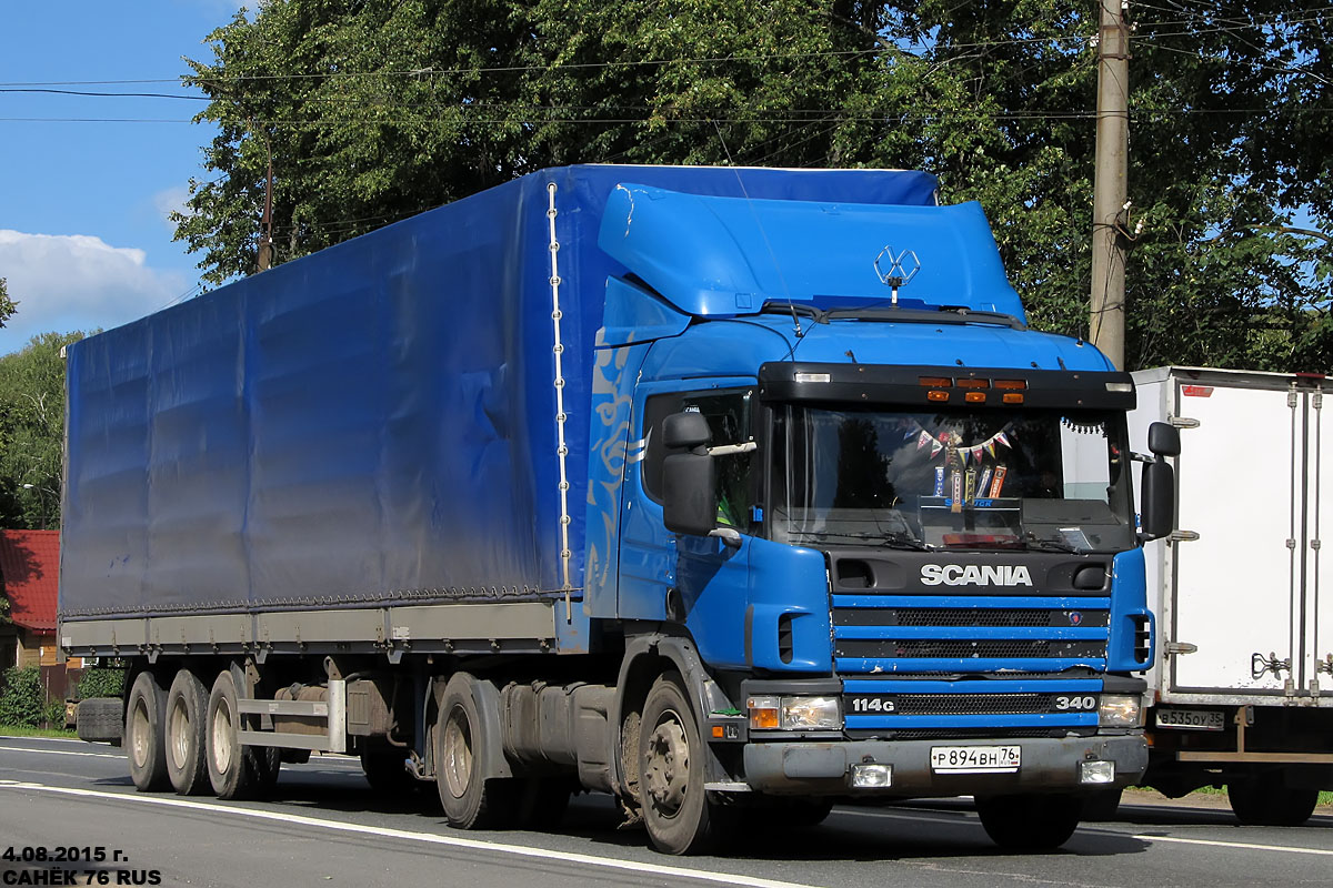 Ярославская область, № Р 894 ВН 76 — Scania ('1996) P114G