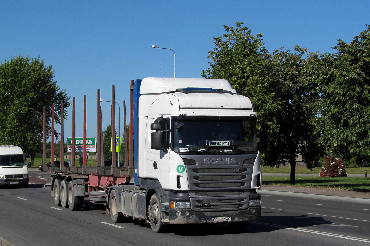 Литва, № GTT 440 — Scania ('2009) R440