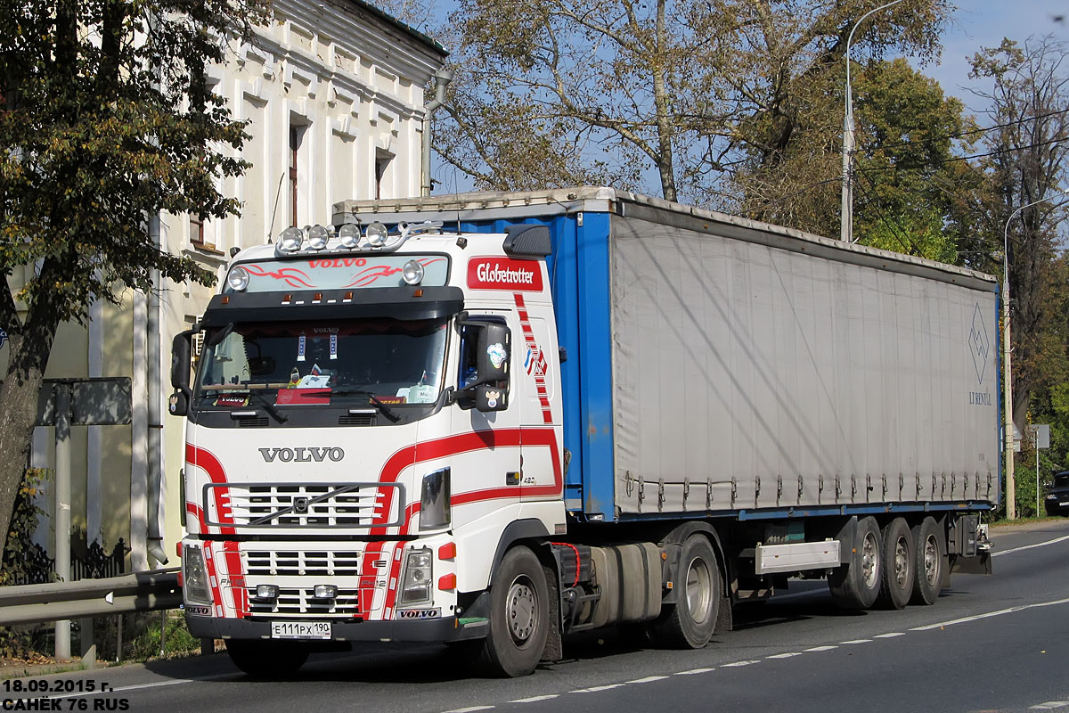 Московская область, № Е 111 РХ 190 — Volvo ('2002) FH12.420