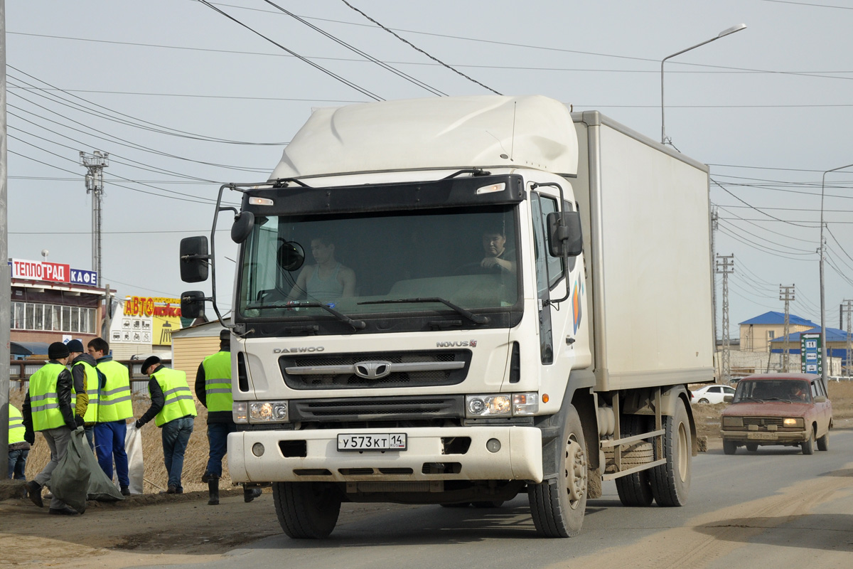 Саха (Якутия), № У 573 КТ 14 — Daewoo Novus