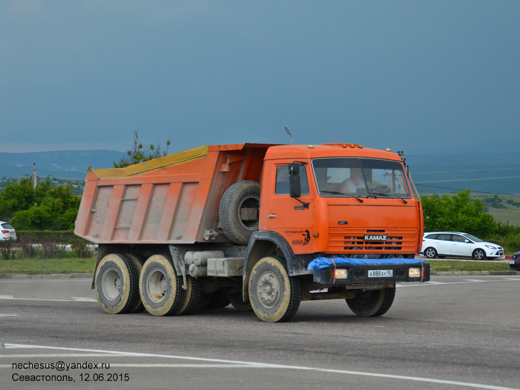 Севастополь, № А 888 АУ 92 — КамАЗ-65115 [651150]